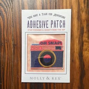 Molly & Rex Camera Adhesive Patch - Multicolor